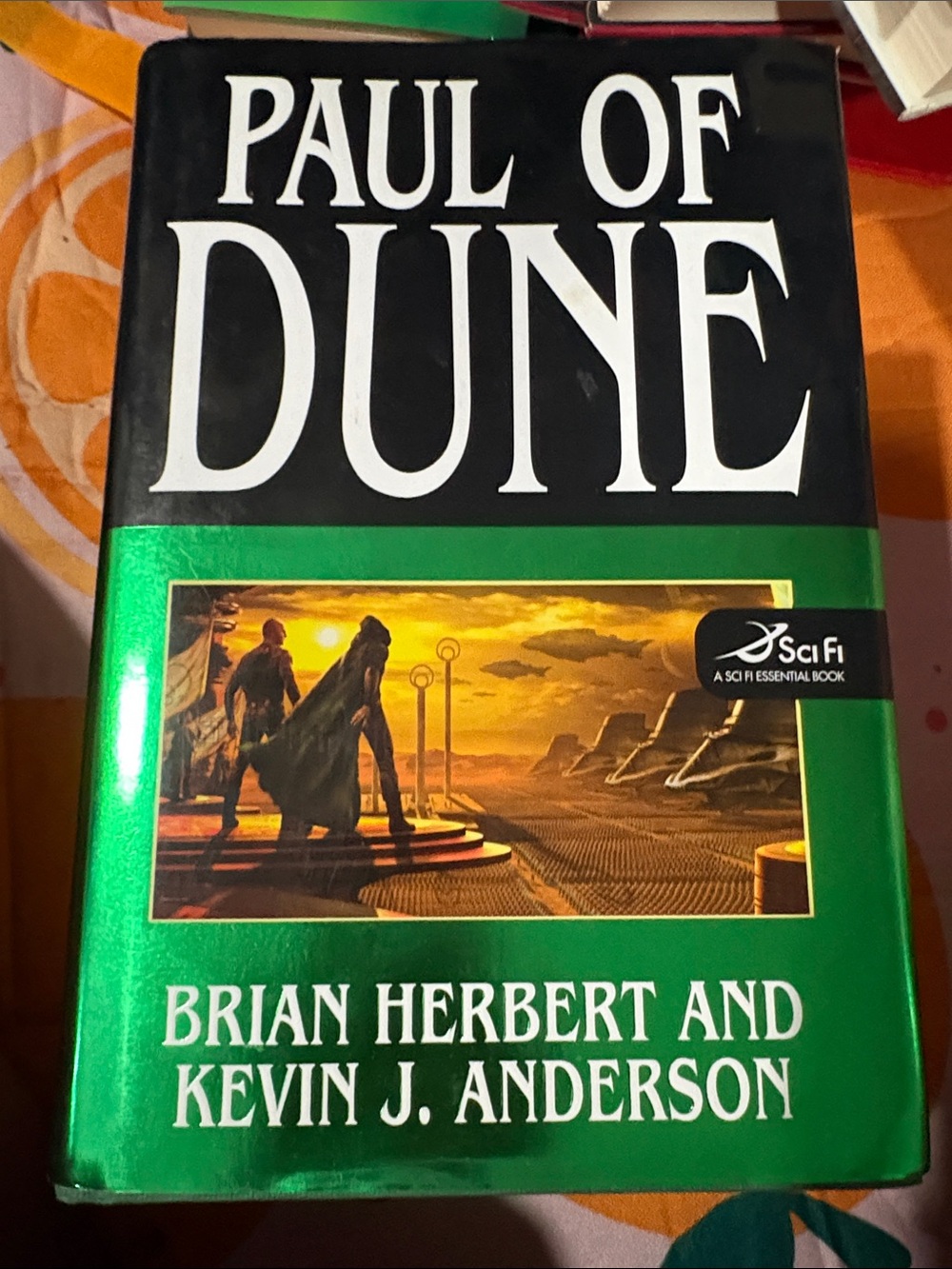 Paul of Dune Hardcover - Green & Black Sci‑Fi Book